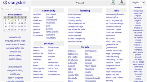 craigslist yuma